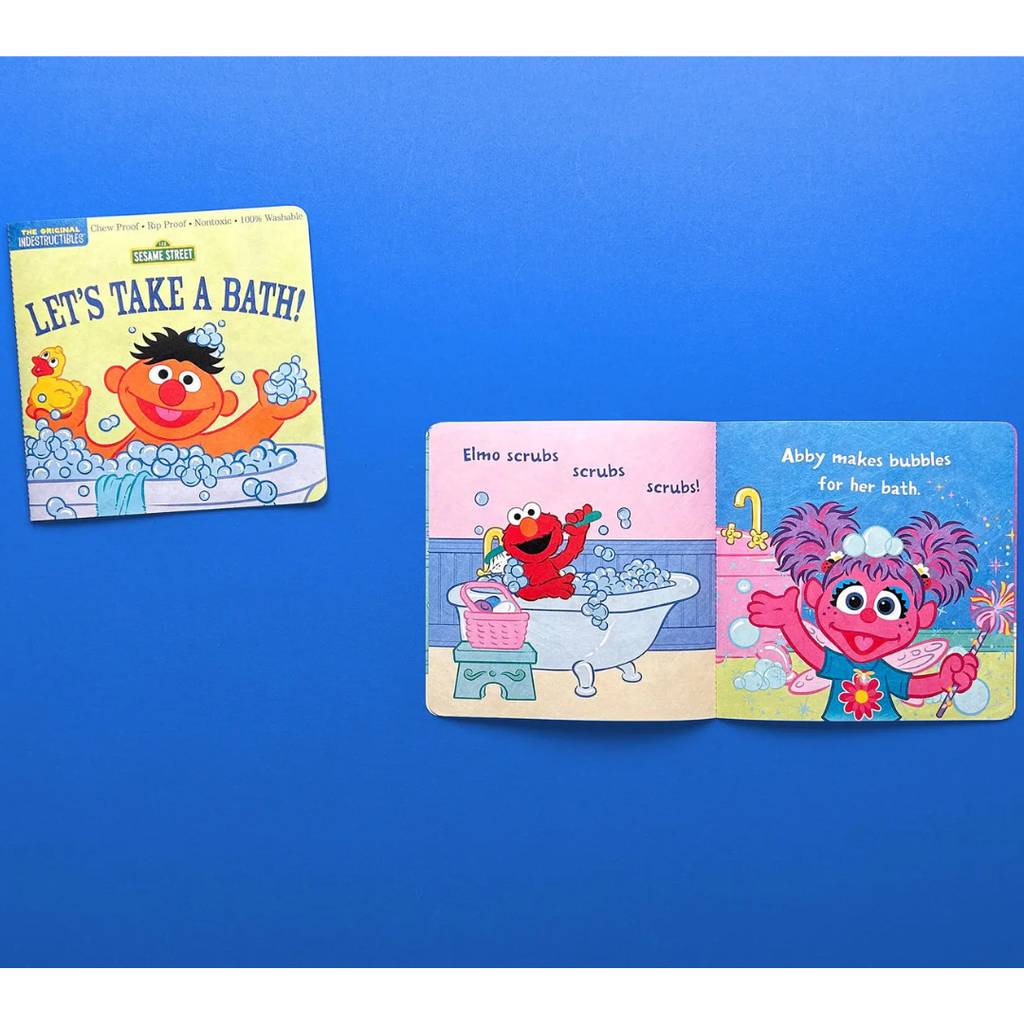 Libro Indesctructible: Sesame Street - Let’s Take a Bath!