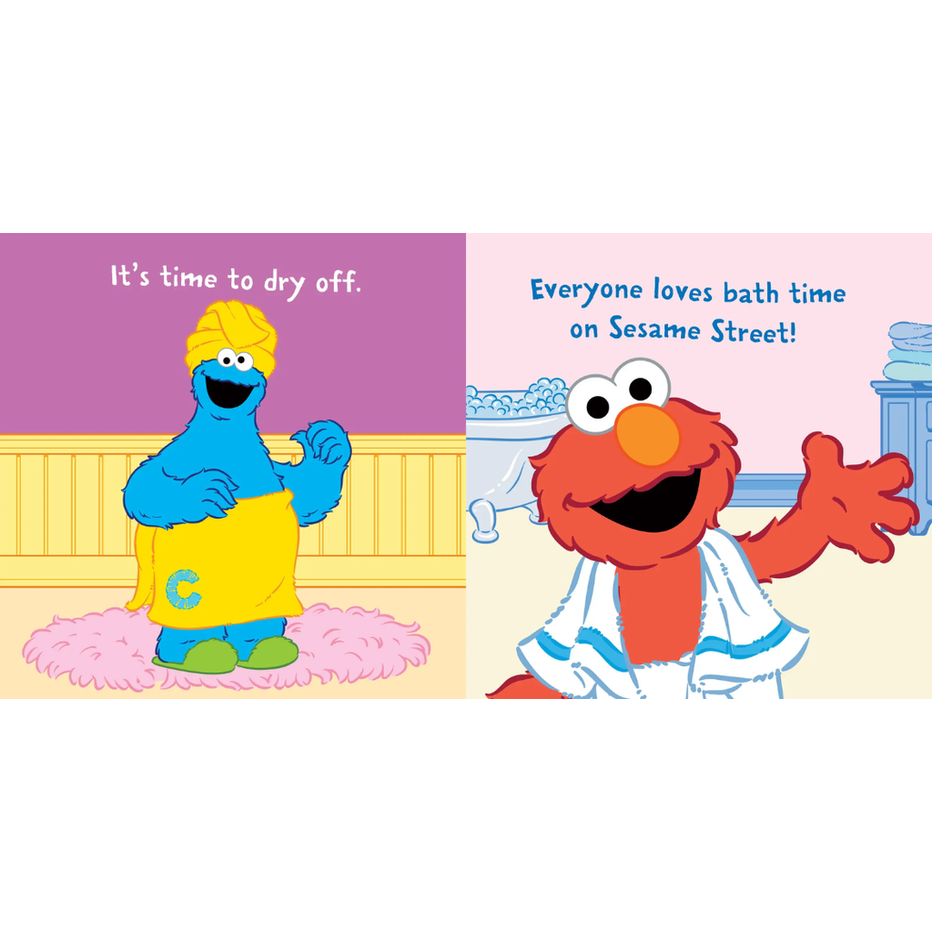 Libro Indesctructible: Sesame Street - Let’s Take a Bath!