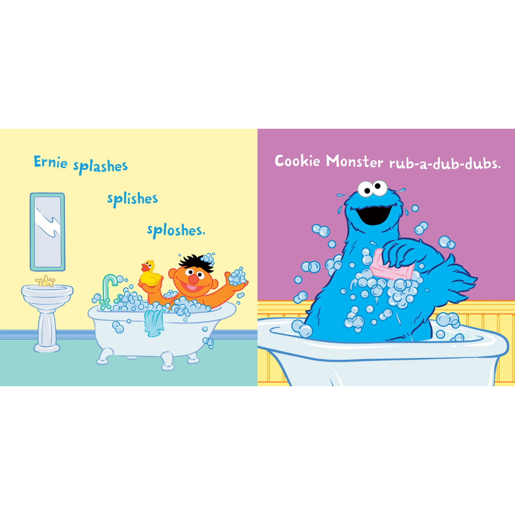 Libro Indesctructible: Sesame Street - Let’s Take a Bath!