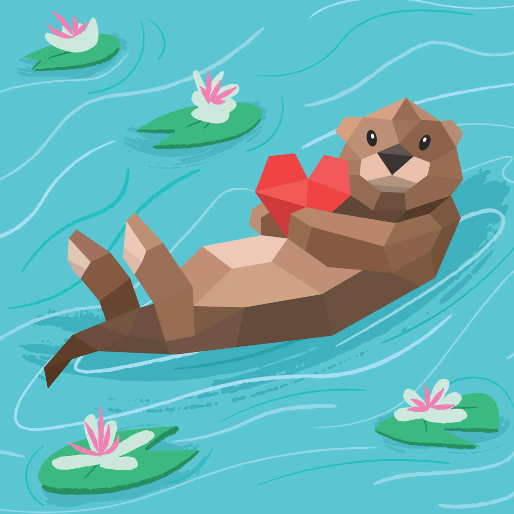 Paint by sticker: Love Is Everywhere!