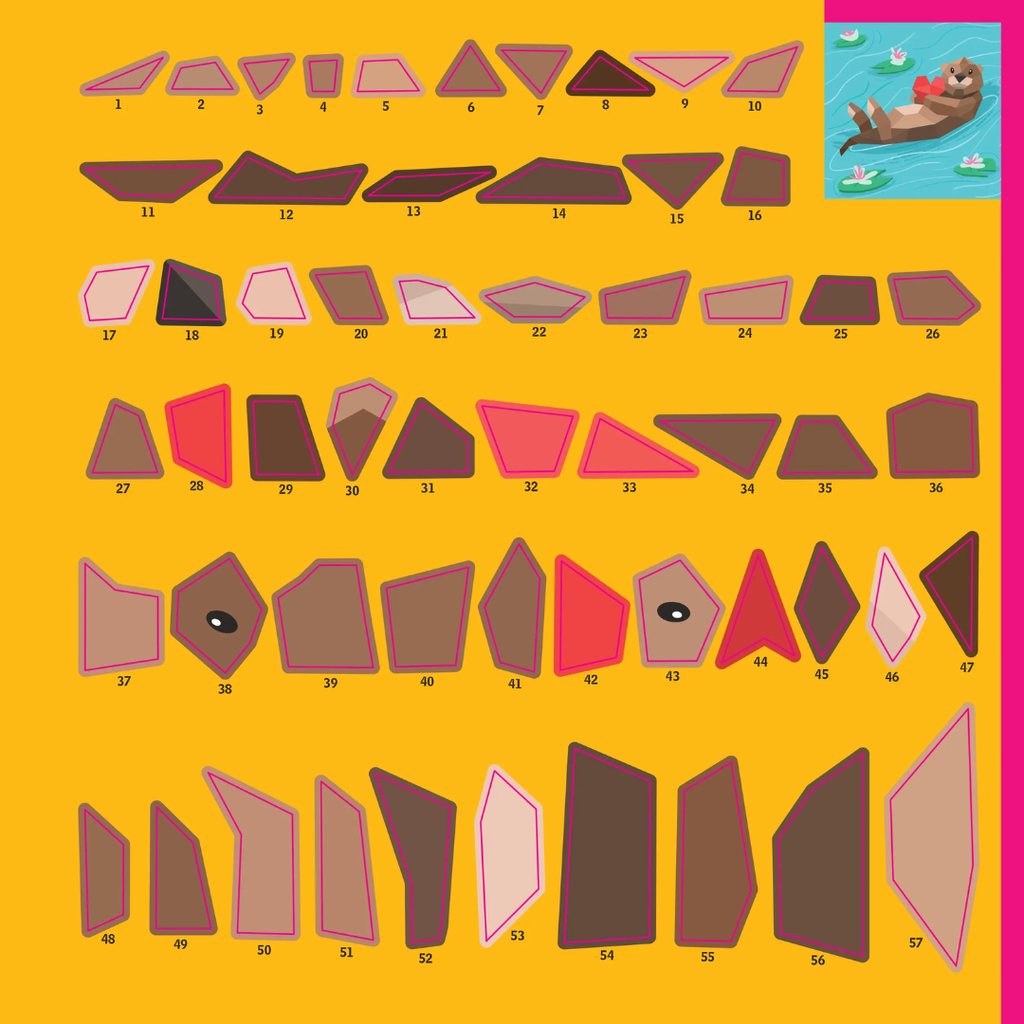 Paint by sticker: Love Is Everywhere!