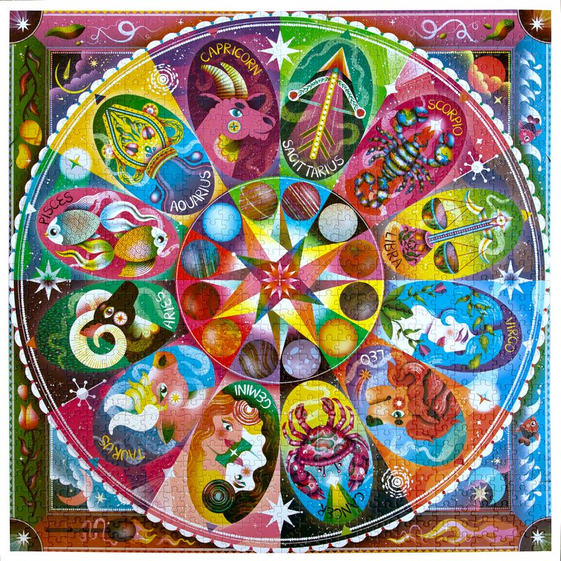 Puzzle 1000 piezas: Horóscopo