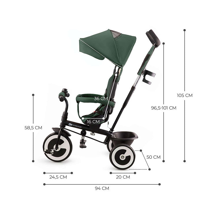 Triciclo multifuncional Aston