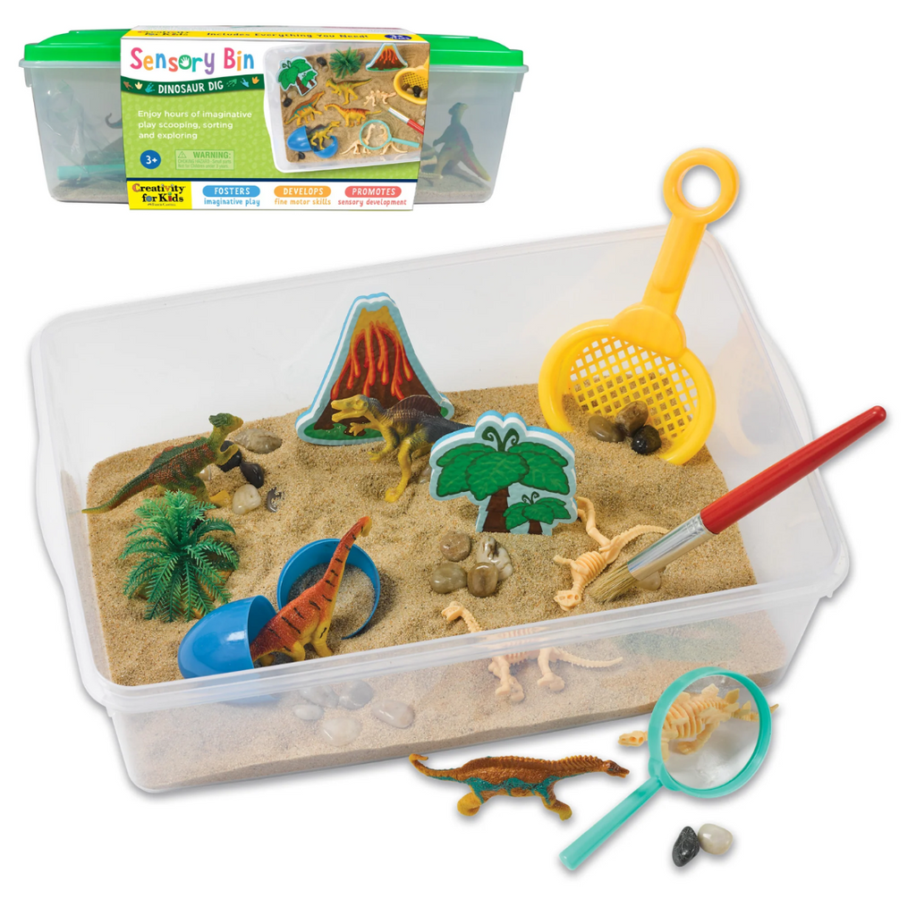 Creativity for Kids: Caja Sensorial - Dinosaurios