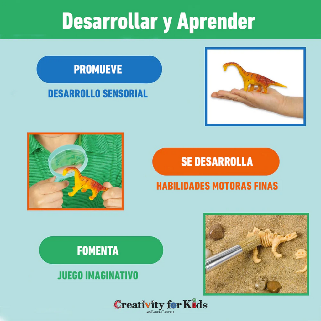 Creativity for Kids: Caja Sensorial - Dinosaurios