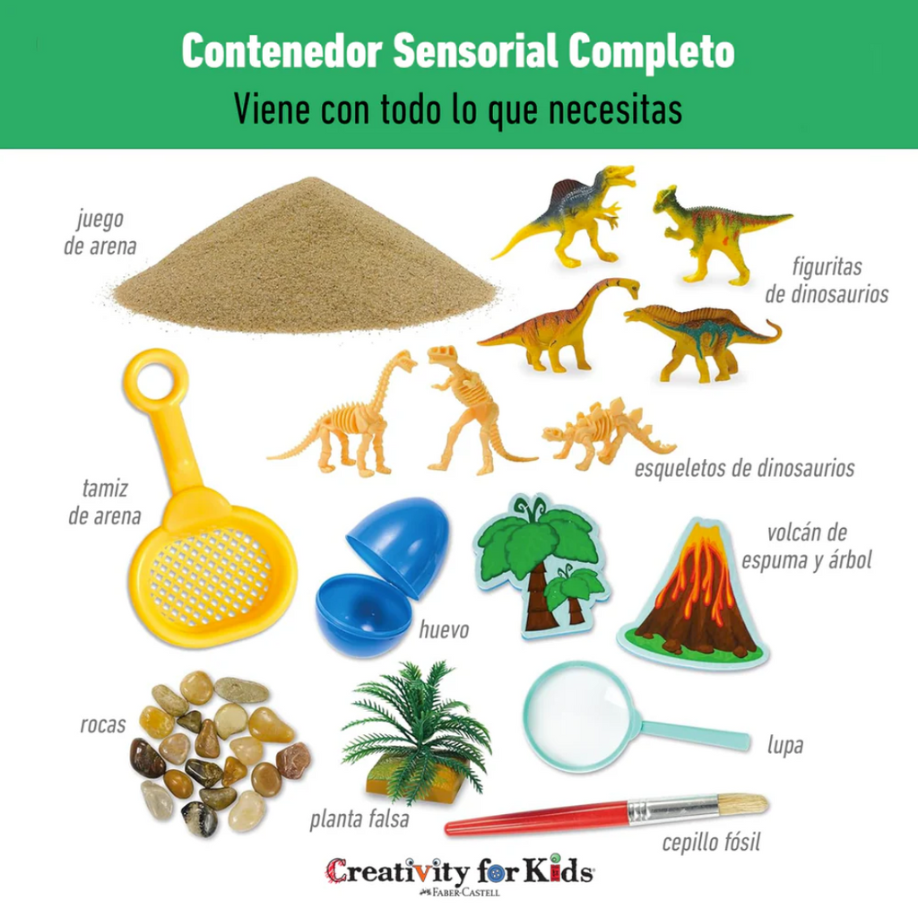 Creativity for Kids: Caja Sensorial - Dinosaurios