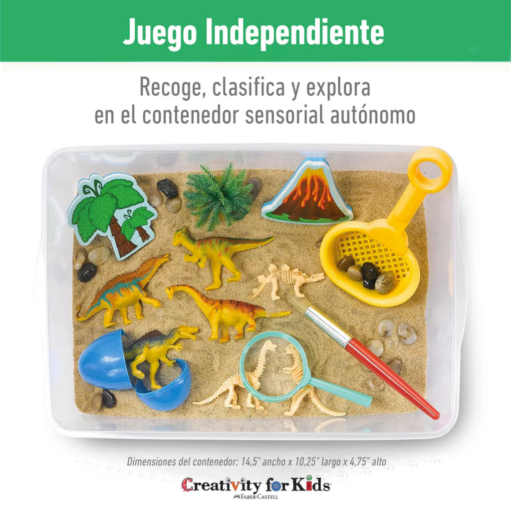 Creativity for Kids: Caja Sensorial - Dinosaurios