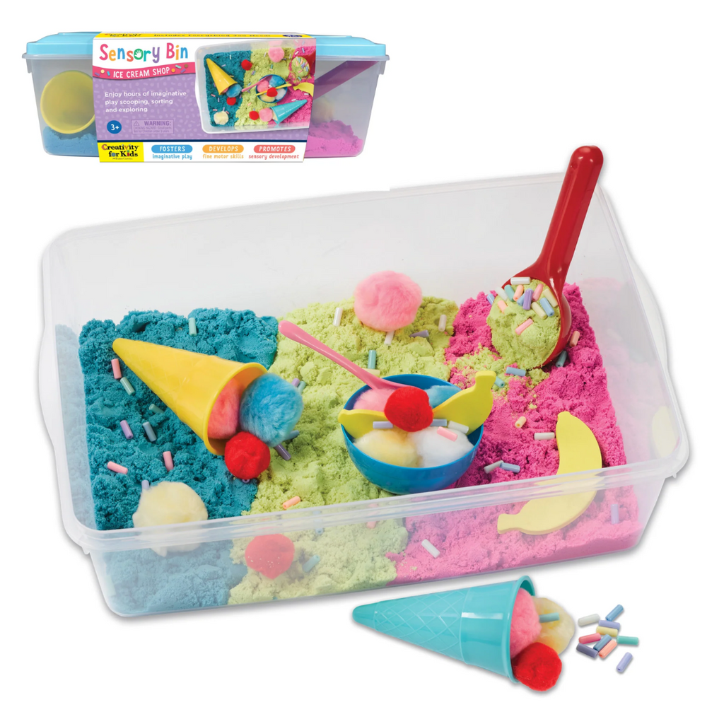 Creativity for Kids: Caja Sensorial - Tienda de helados