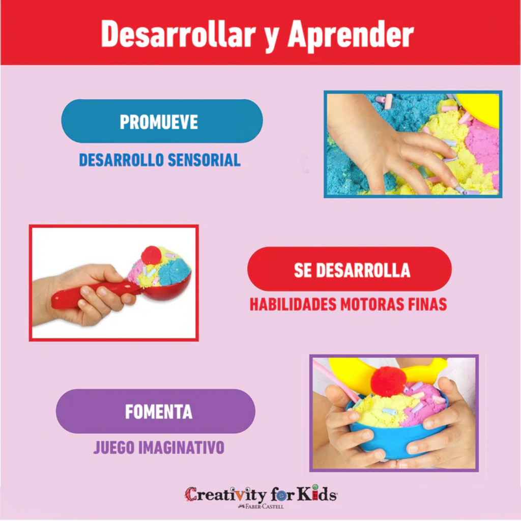 Creativity for Kids: Caja Sensorial - Tienda de helados