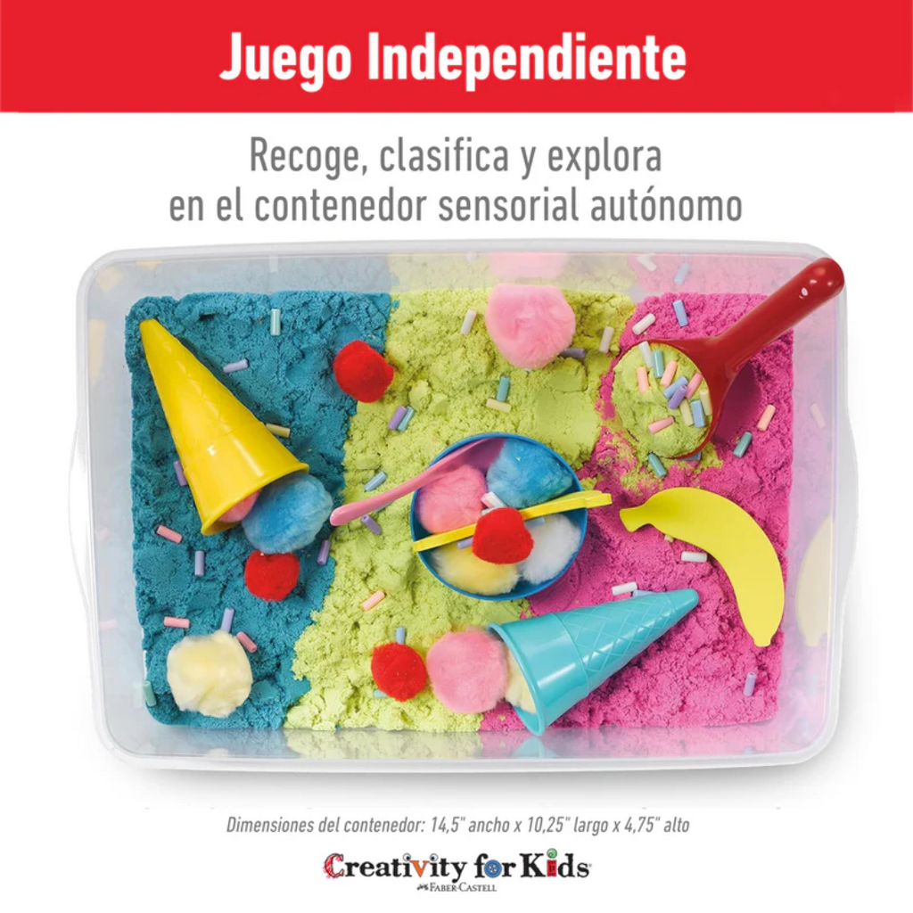 Creativity for Kids: Caja Sensorial - Tienda de helados