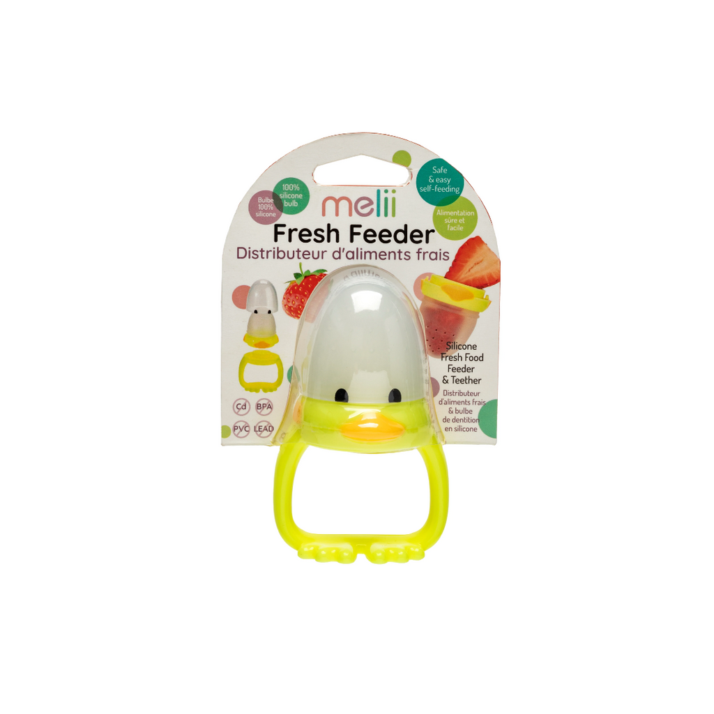 Chupete mordedor para fruta Pato