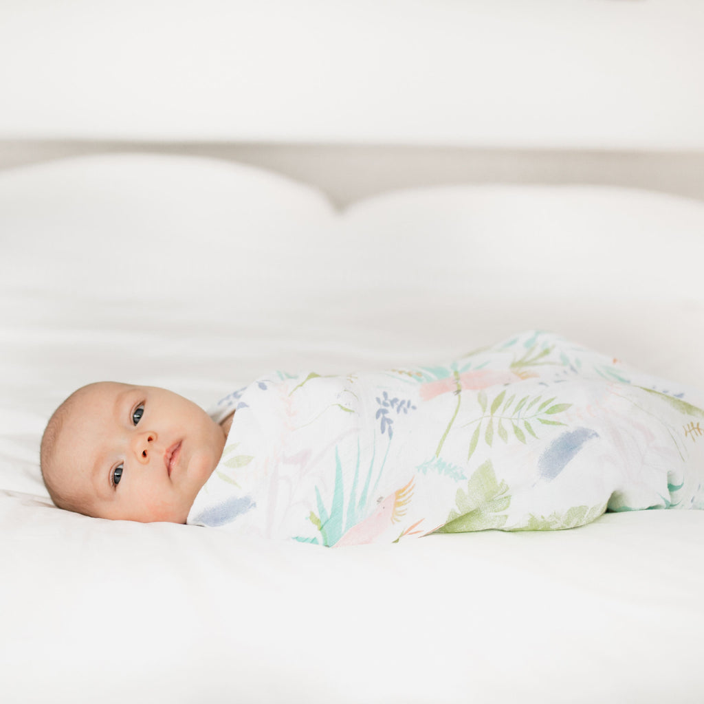 Swaddle Muselina 4 pack Essentials - Tropicalia