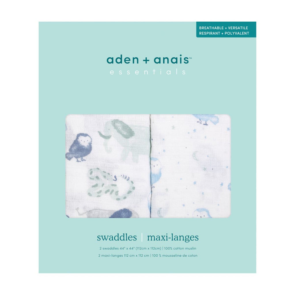 Swaddle 2 pack Essentials - Time to dream