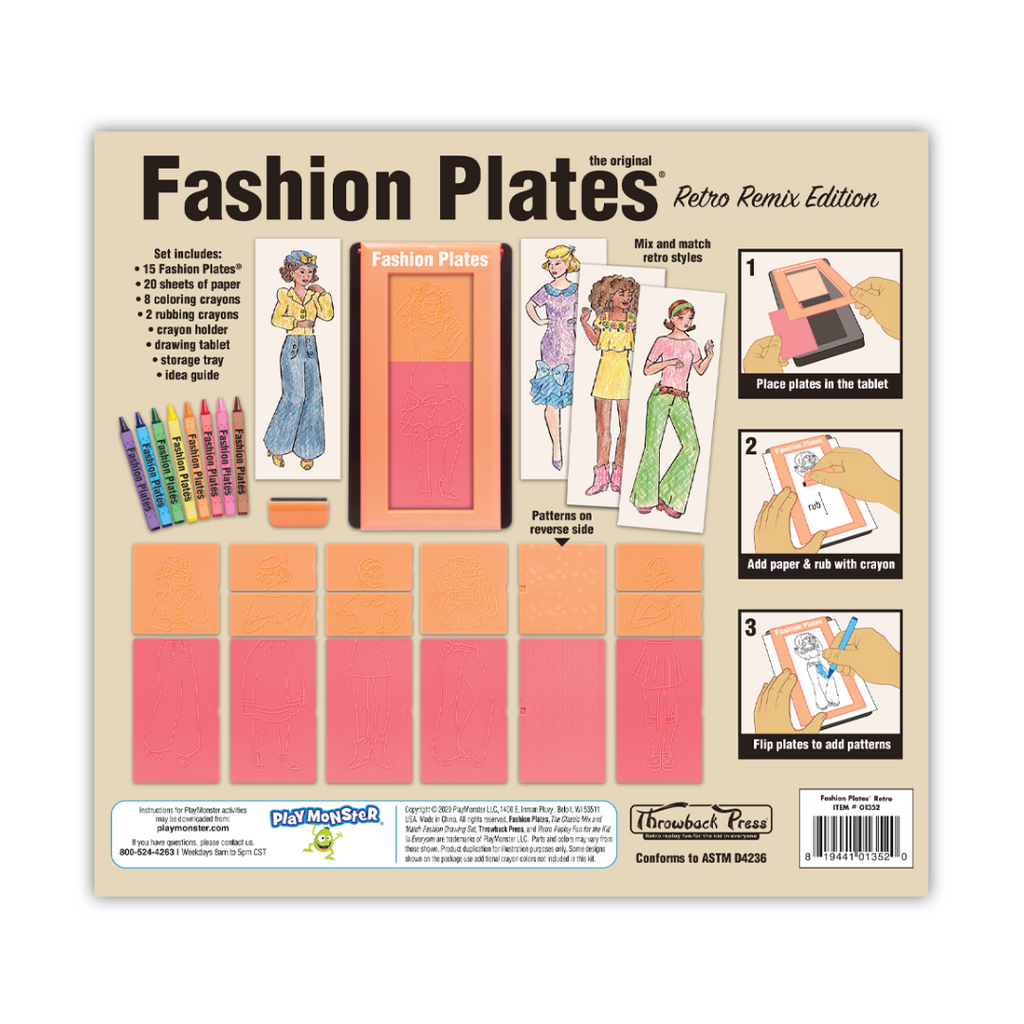 Fashion Plates® Retro Remix Kit