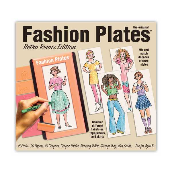 Fashion Plates® Retro Remix Kit