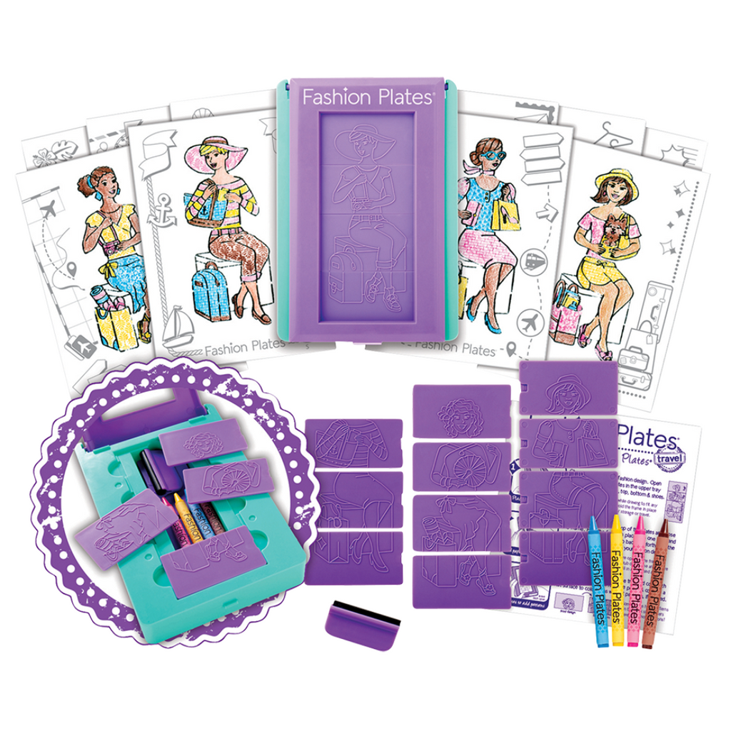 Fashion Plates® Travel Set