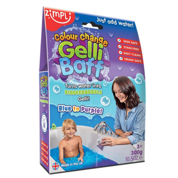 Gelli Baff Cambia de Color 300 grs. Azul a Morado