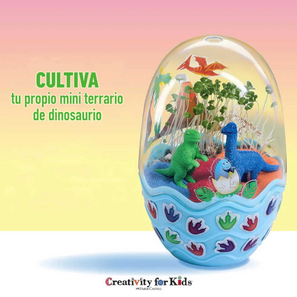 Creativity for Kids: Mini Garden - Dinosaurio Kit Terrario