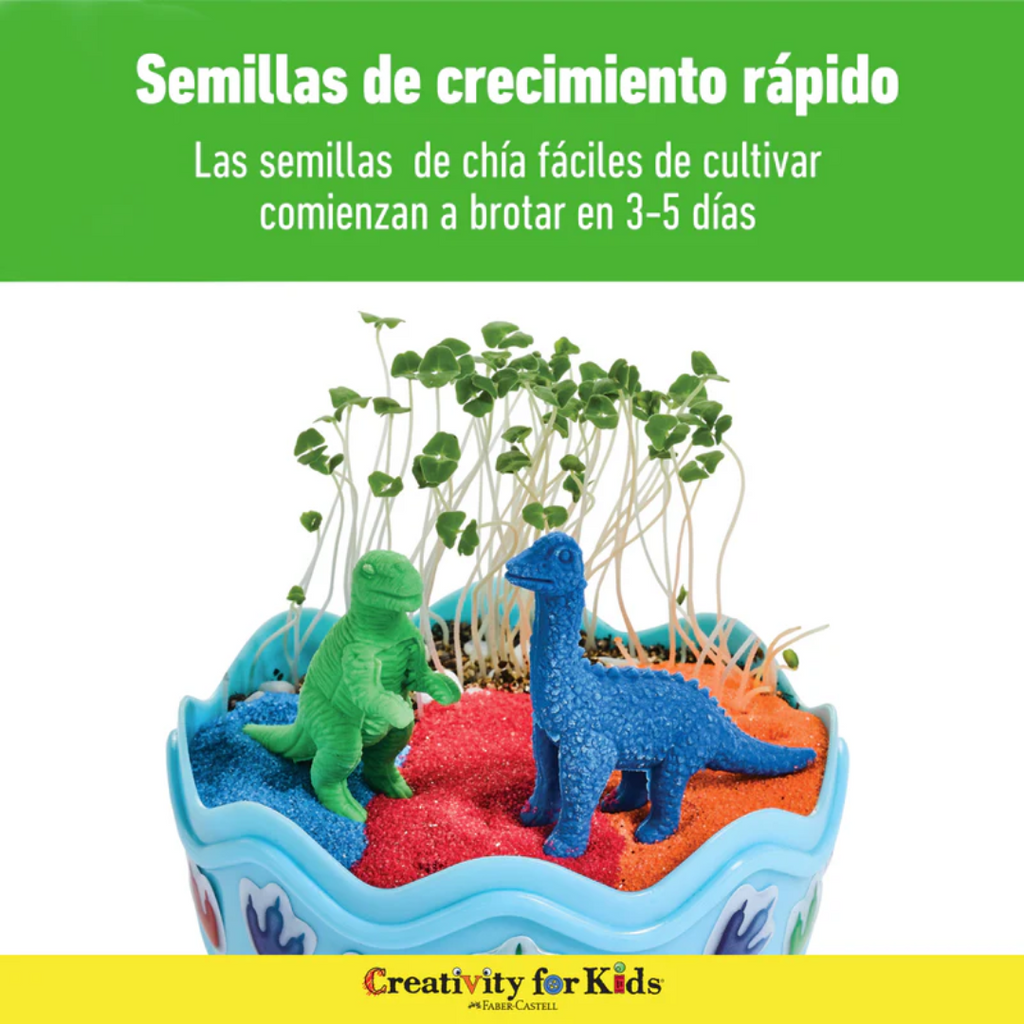 Creativity for Kids: Mini Garden - Dinosaurio Kit Terrario