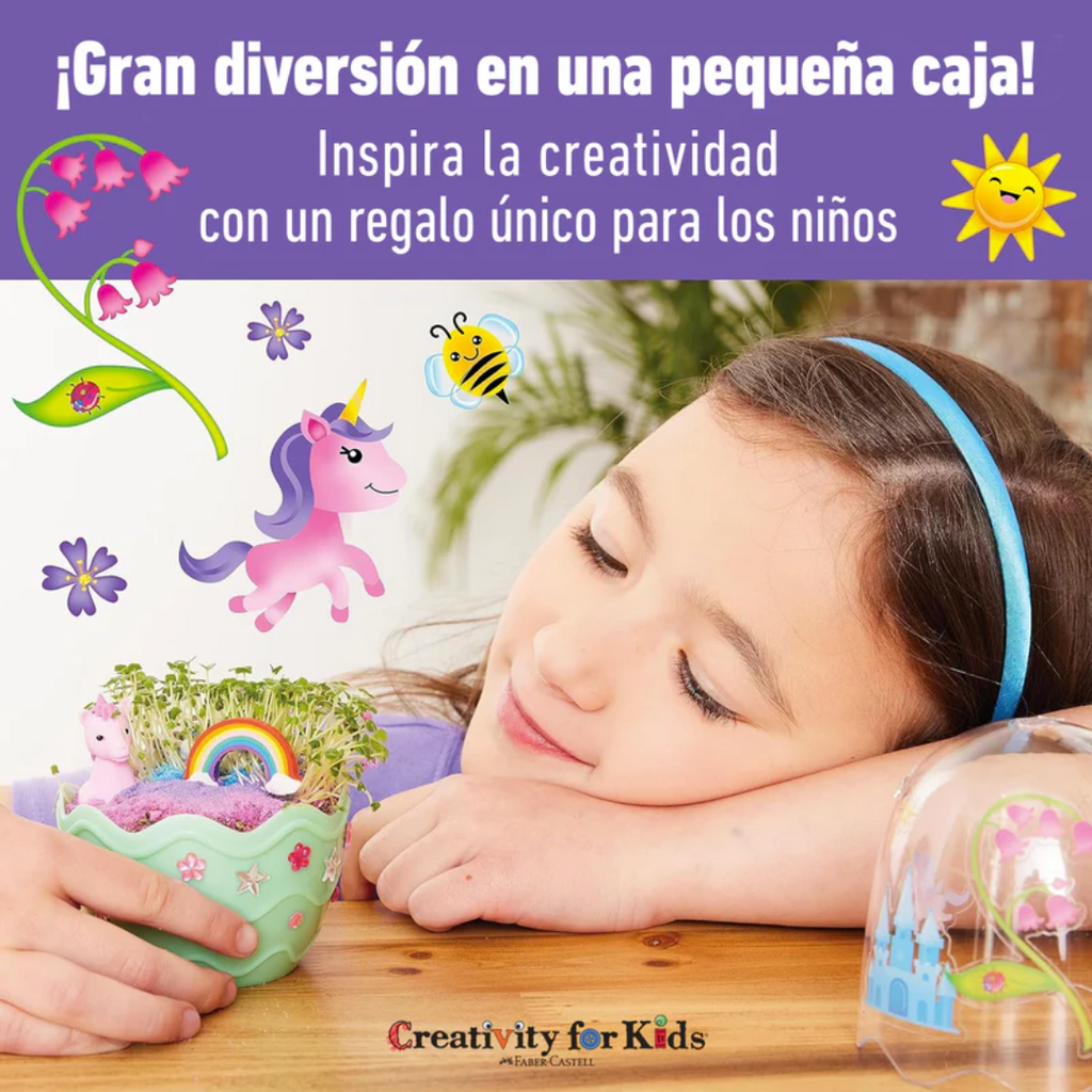 Creativity for Kids: Mini Garden - Unicornio Kit Terrario