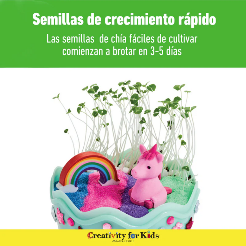 Creativity for Kids: Mini Garden - Unicornio Kit Terrario