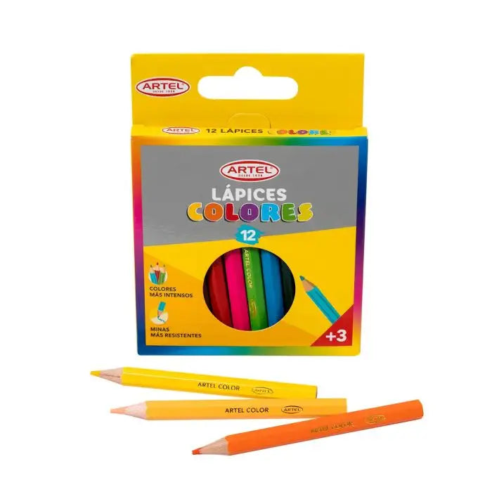 Globo Terráqueo + lápices 12 colores