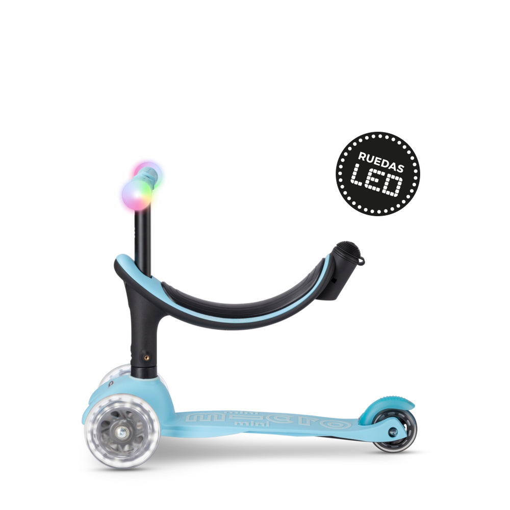 Scooter Micro Mini2grow LED Magic Celeste