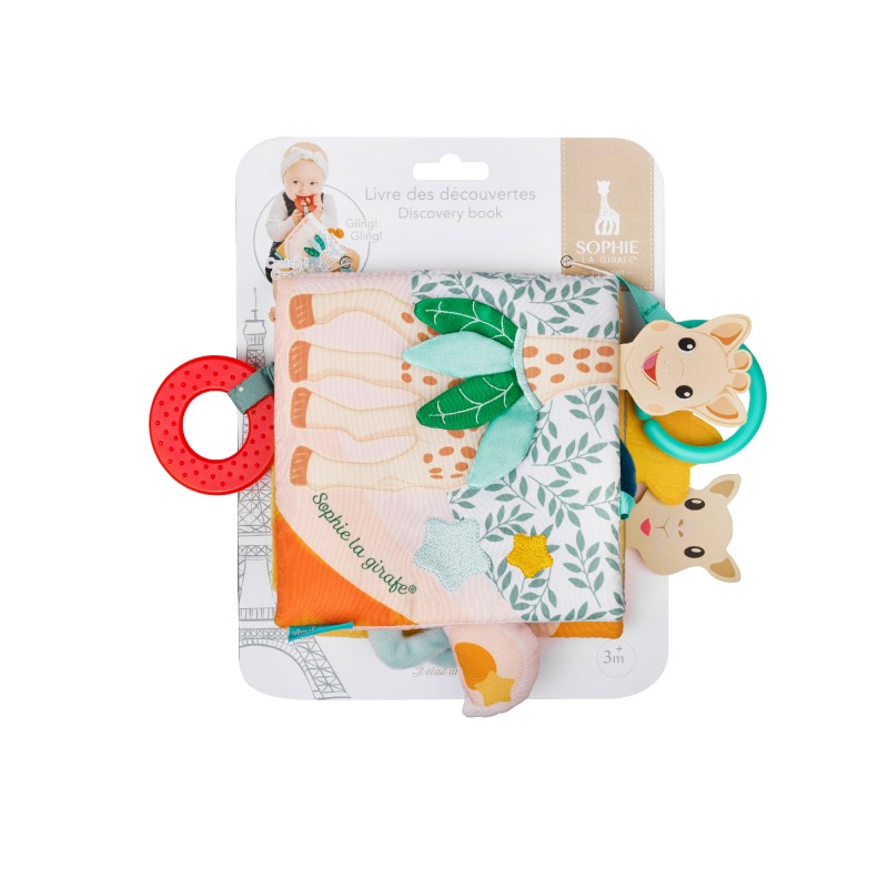 Libro blando de descubrimiento Sophie La Girafe