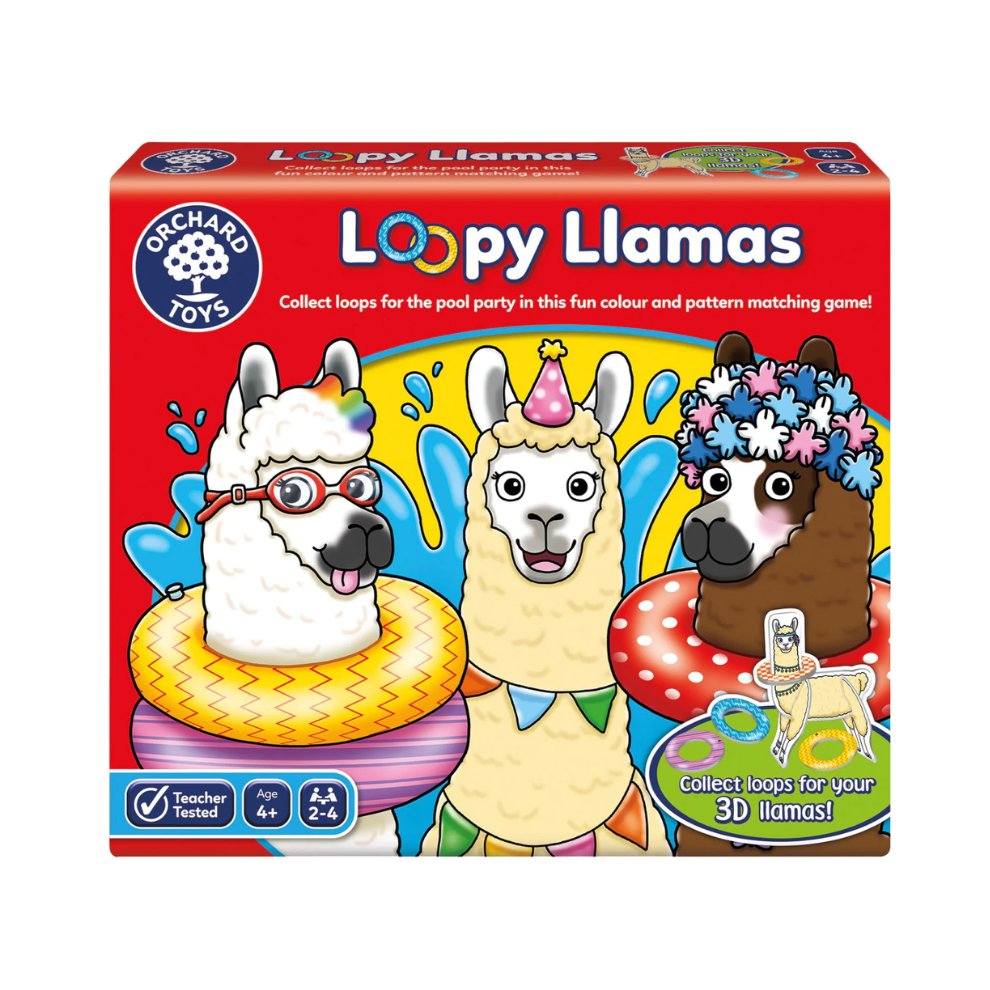 Juego de Patrones y Colores Loopy Llamas