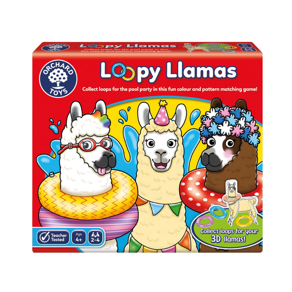 Juego de Patrones y Colores Loopy Llamas
