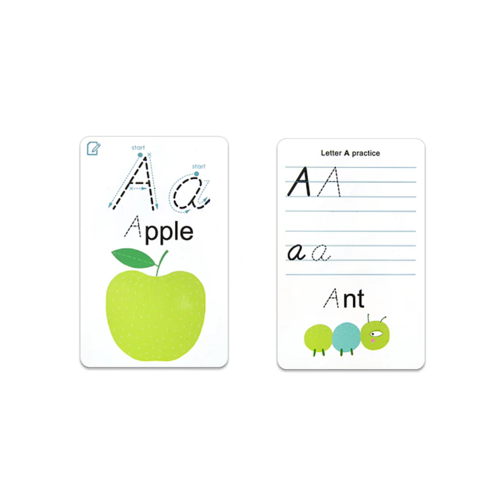 Tarjetas escribir y borrar - Abecedario