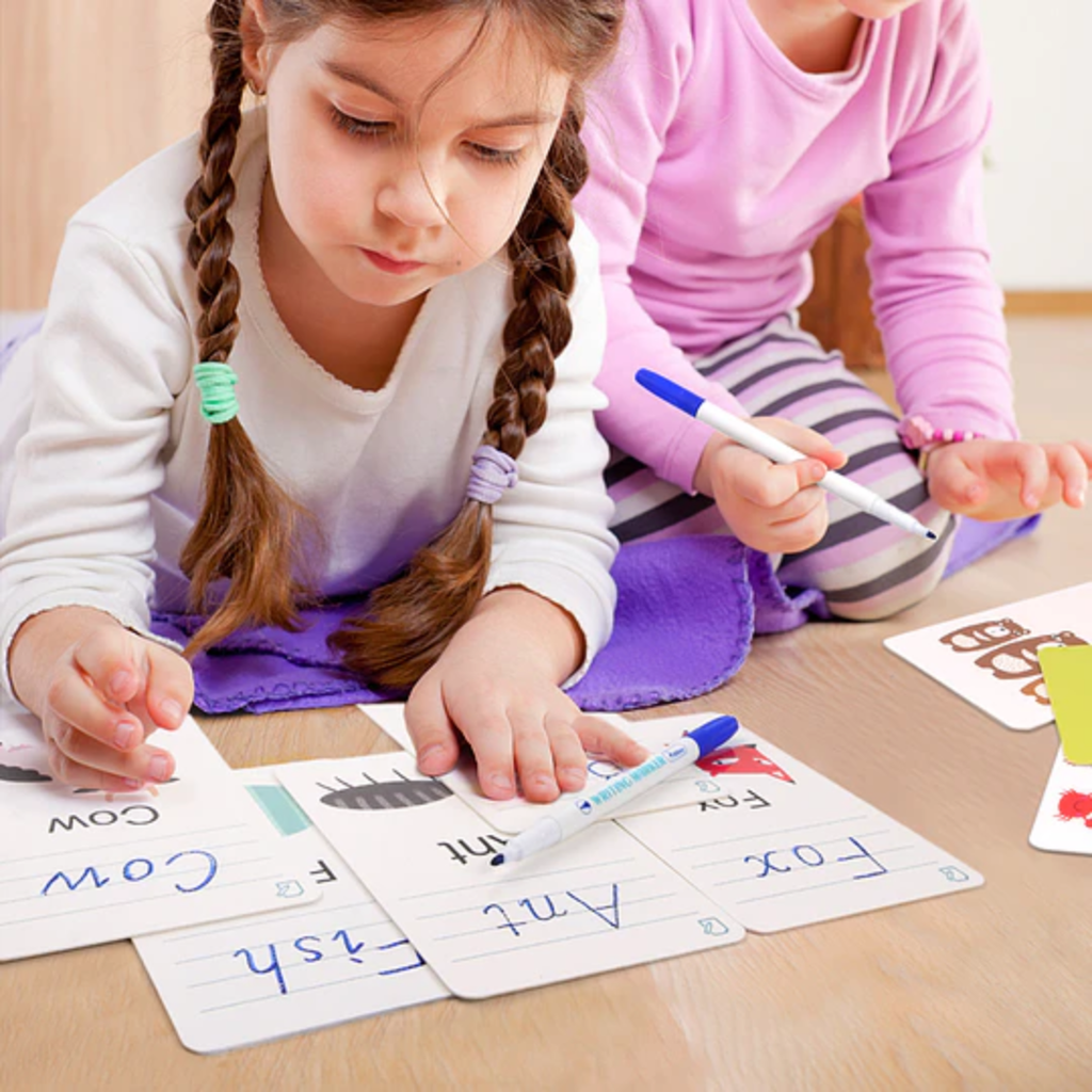 Tarjetas escribir y borrar - Abecedario