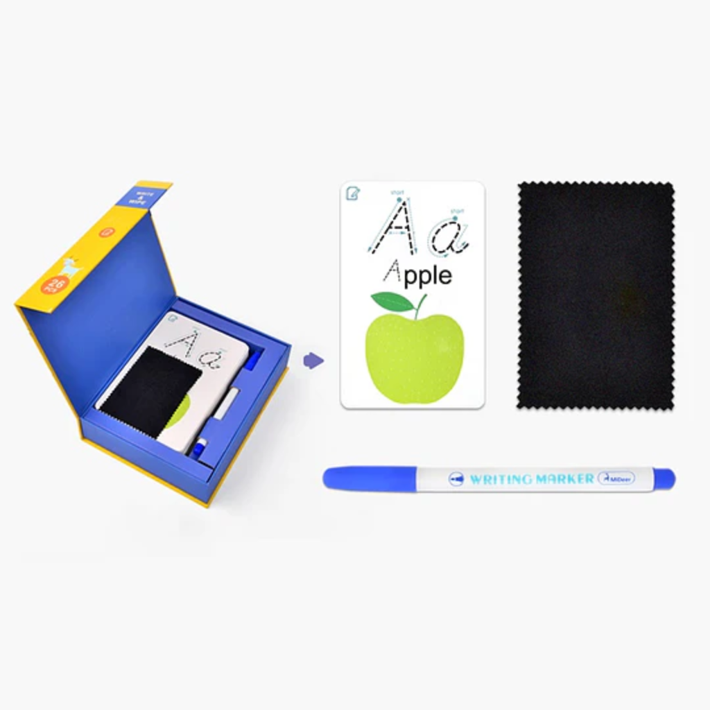 Tarjetas escribir y borrar - Abecedario