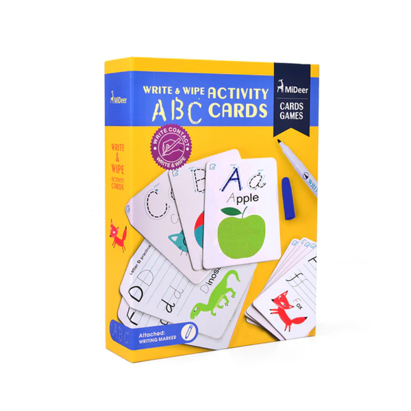 Tarjetas escribir y borrar - Abecedario
