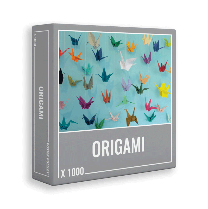Puzzle 1000 piezas Origami (caja abollada)