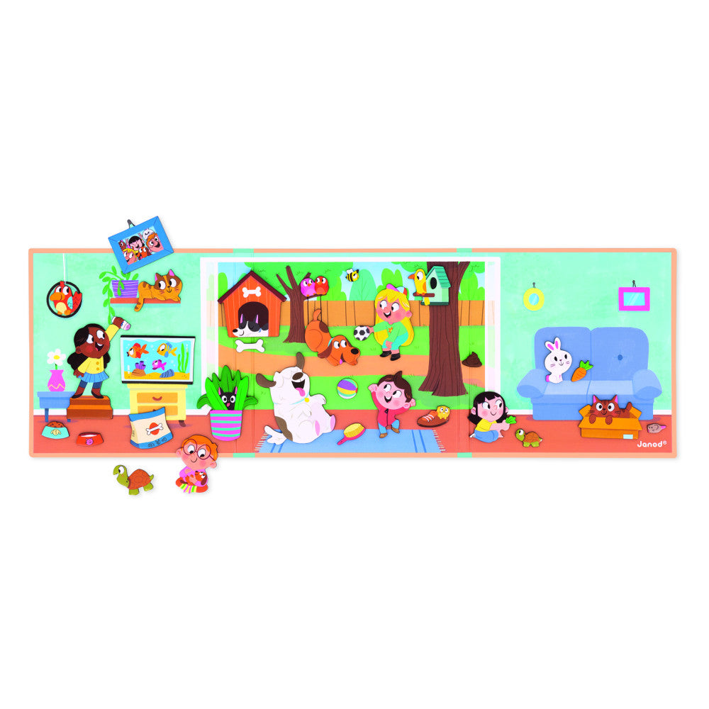 Cuento magnético Mascotas