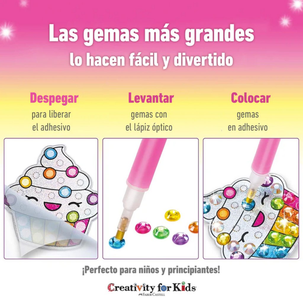 Creativity for Kids: Pintura con diamantes - Dulces