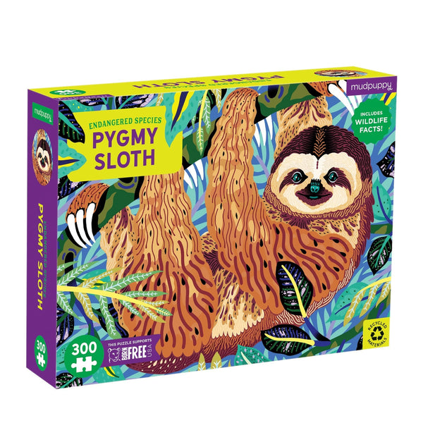 Puzzle de 300 piezas Perezoso Pigmeo