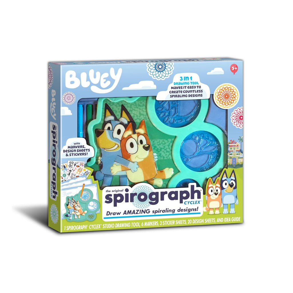 Spirograph Cyclex Studio Bluey