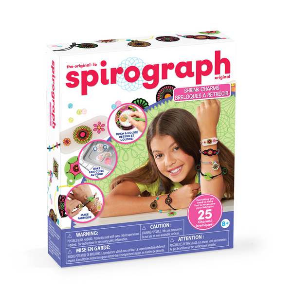 Spirograph Shrink Charms