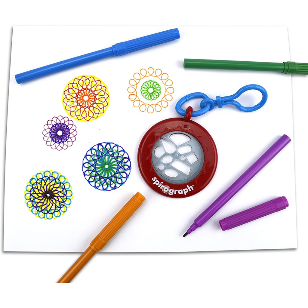 Spirograph Cyclex - Llavero con clip