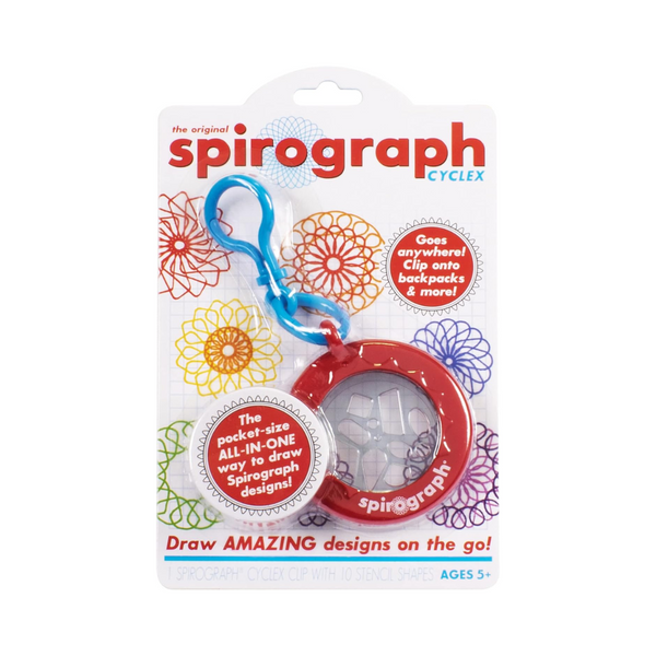 Spirograph Cyclex - Llavero con clip