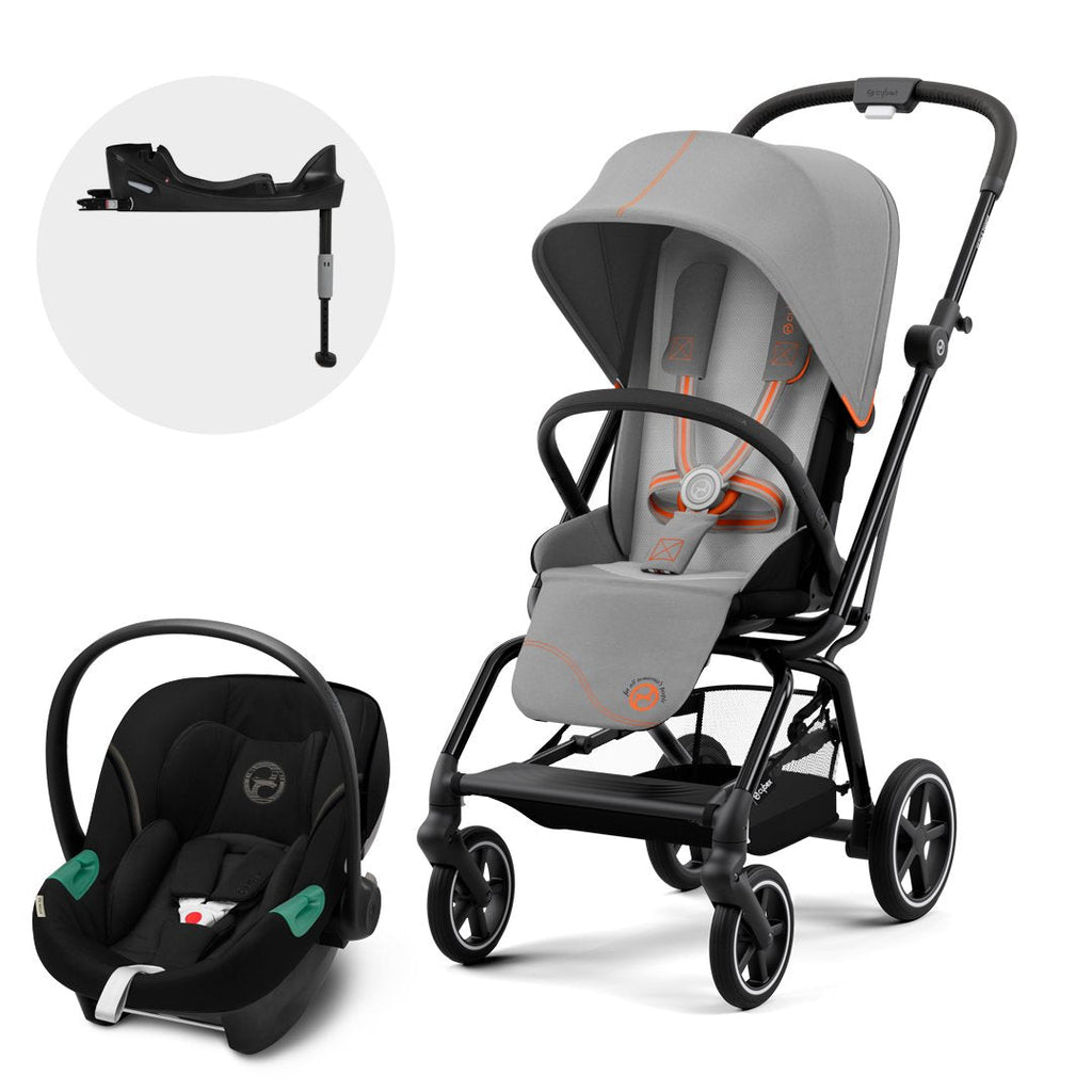 Travel System Eezy S Twist Plus + Aton S2 + Base Cybex