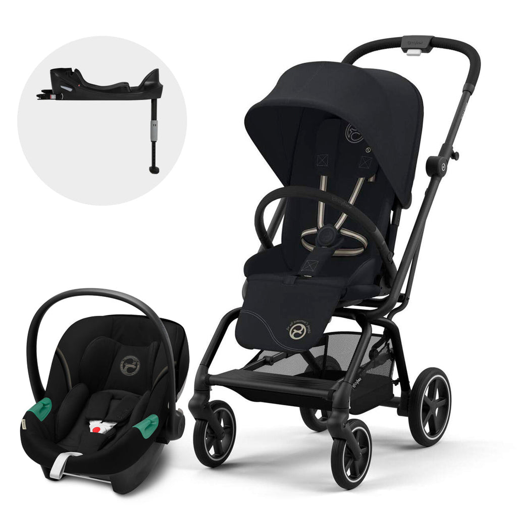 Travel System Eezy S Twist Plus + Aton S2 + Base Cybex