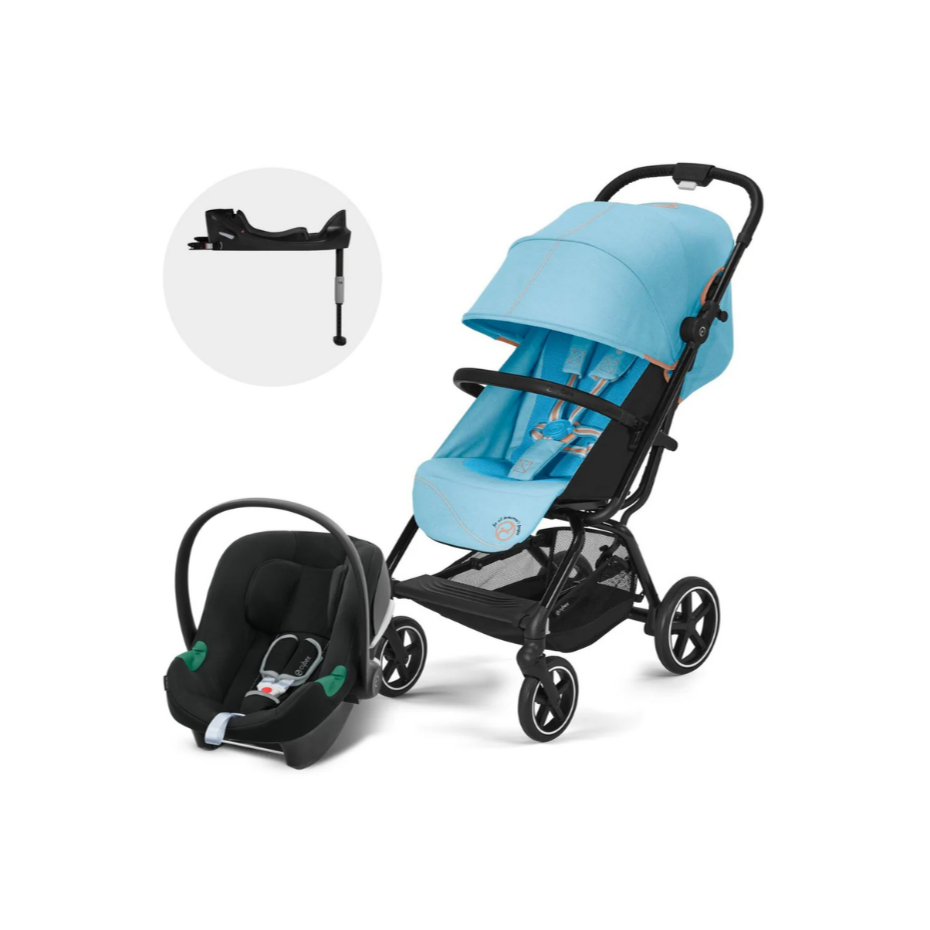 Travel System Eezy S Plus + Aton B2 + Base Cybex