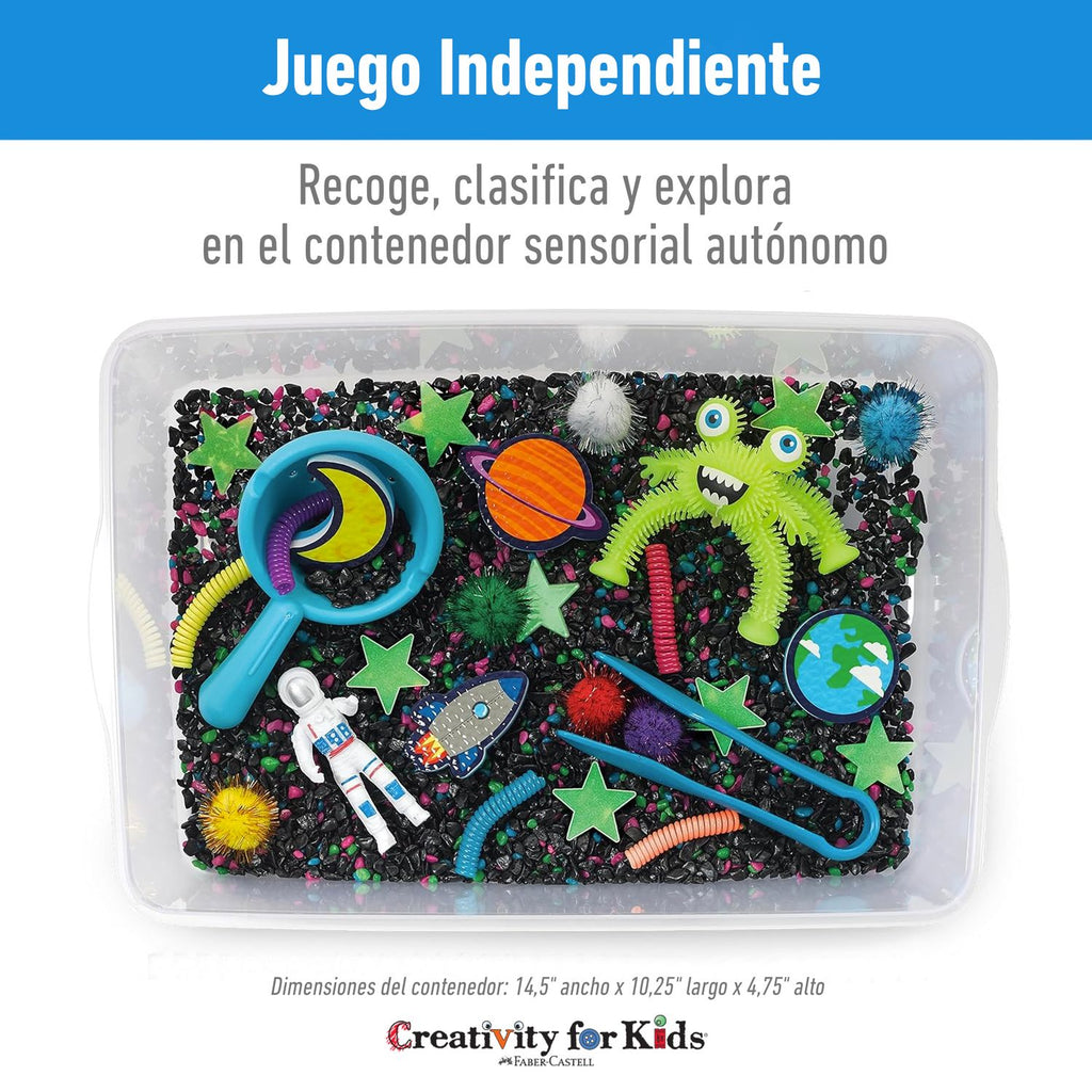 Creativity for Kids: Caja Sensorial - Espacio exterior