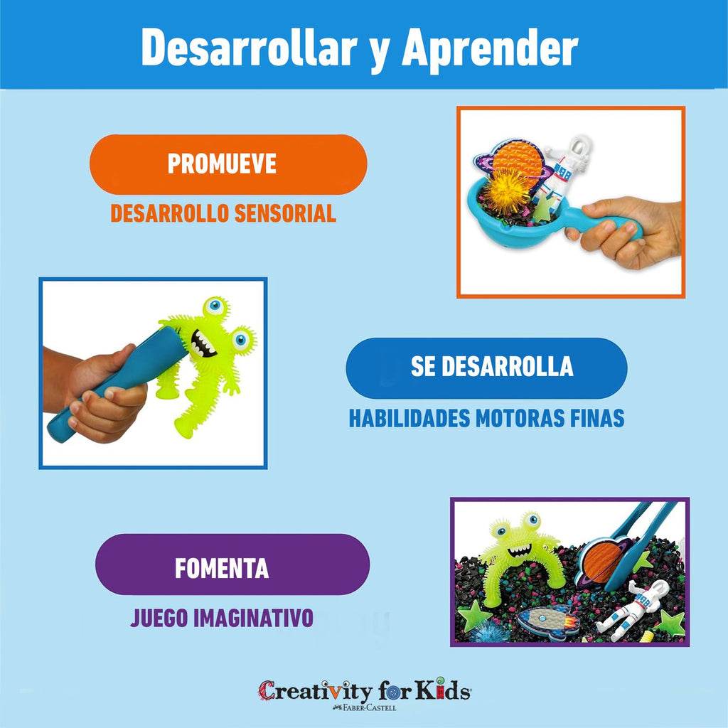 Creativity for Kids: Caja Sensorial - Espacio exterior