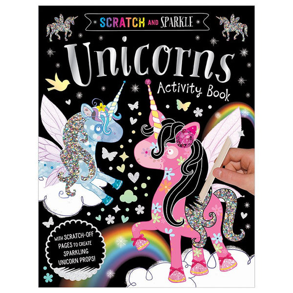 Libro de actividades Scratch and Sparkle: Unicorns