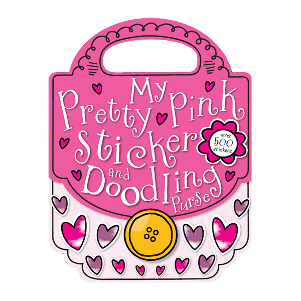 Libro de actividades My Pretty Pink Sticker and Doodling Purse – Kolken