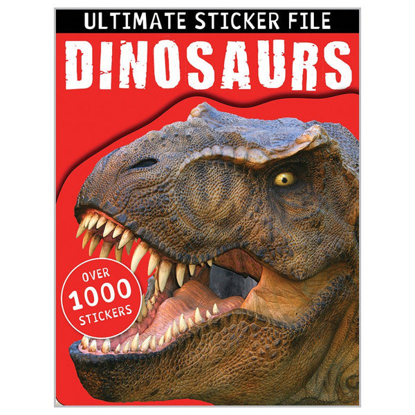 Libro de actividades con stickers: Dinosaurs